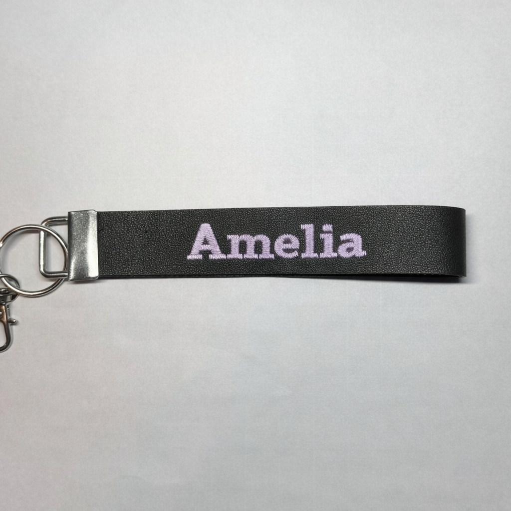 Custom Embroidered Keychains