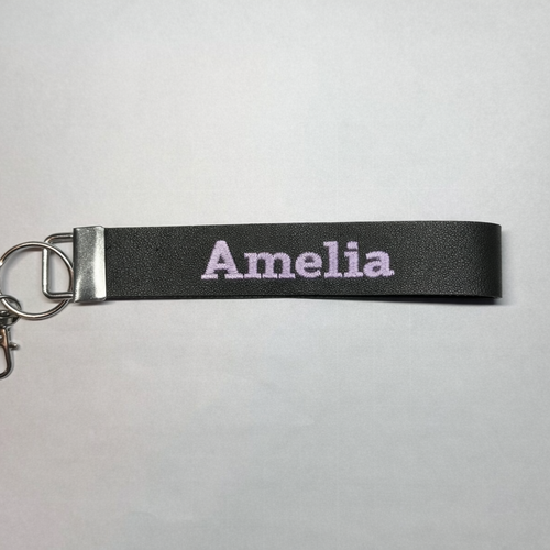 Custom Embroidered Keychains