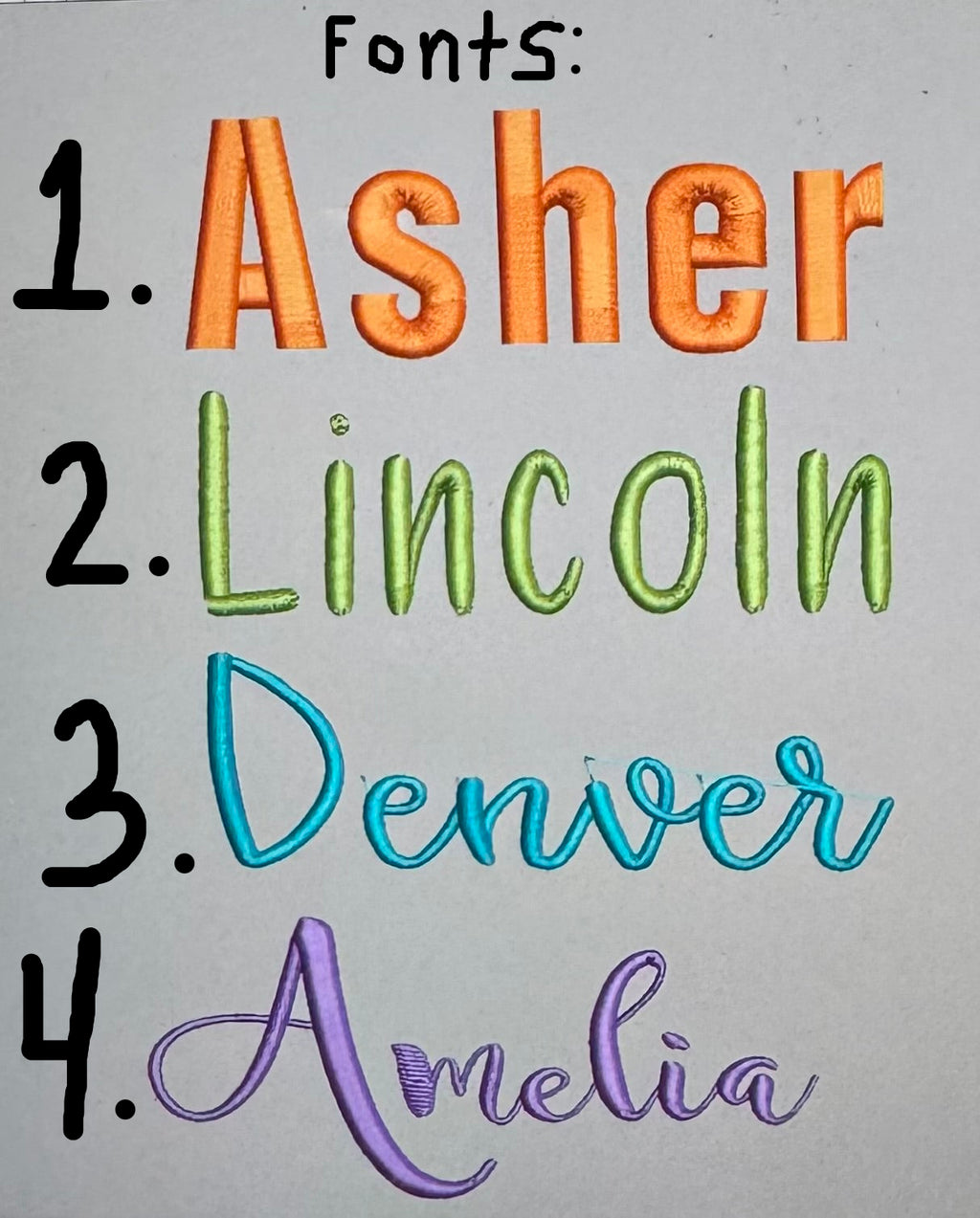 Customized Embroidered Easter Baskets